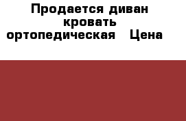 Продается диван-кровать ортопедическая › Цена ­ 9 000 - Омская обл., Омск г. Мебель, интерьер » Диваны и кресла   